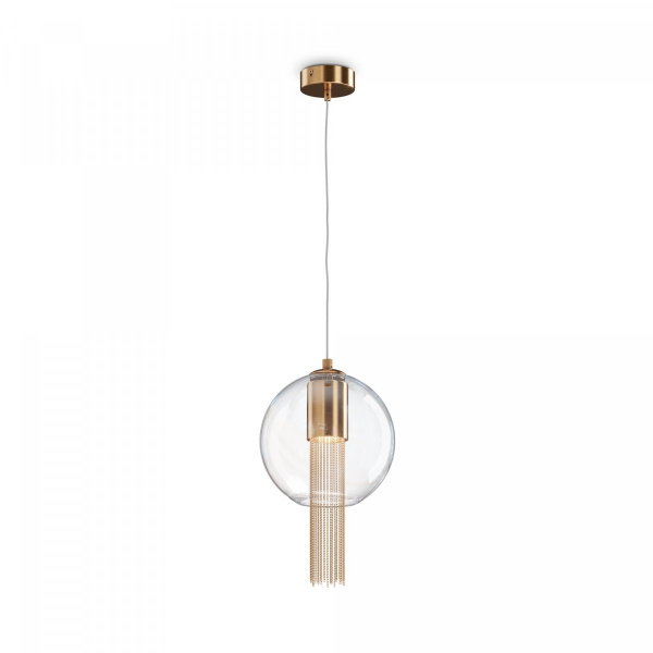 Подвесной светильник Maytoni Flusso P095PL-01BZ, латунь