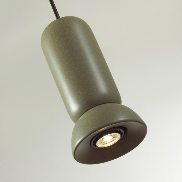 фото Черный/зеленый/металл/керамика Подвес GU10 LED 4W KERAMA PENDANT, арт. 5054/1B