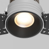 фото Встраиваемый светильник Maytoni Technical Mini DL059-7W4K-TRS-B, черный