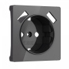 фото Накладка для розетки USB (графит акрил) W1179544
