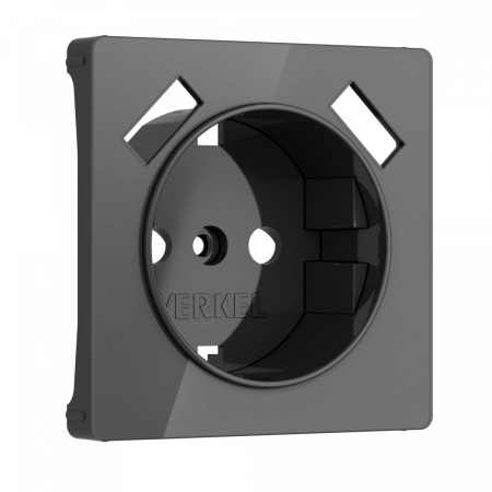 фото Накладка для розетки USB (графит акрил) W1179544