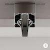 фото Магнитный шинопровод для натяжного потолка Arte Lamp LINEA-ACCESSORIES A473206