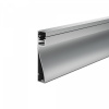 Алюминиевый профиль плинтус 80x18 (Серебро, 2 м) Maytoni ALM-8018-S-2M