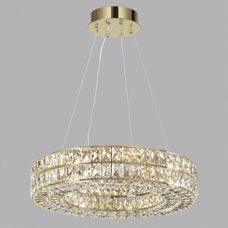 фото Золото/металл/хрусталь Люстра LED 52W 4000K 2971Лм PANTA L-VISION, арт. 4926/52L