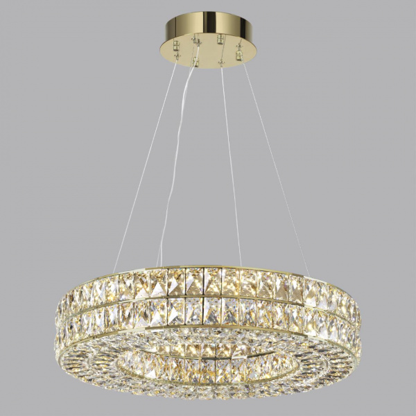 фото Золото/металл/хрусталь Люстра LED 52W 4000K 2971Лм PANTA L-VISION, арт. 4926/52L