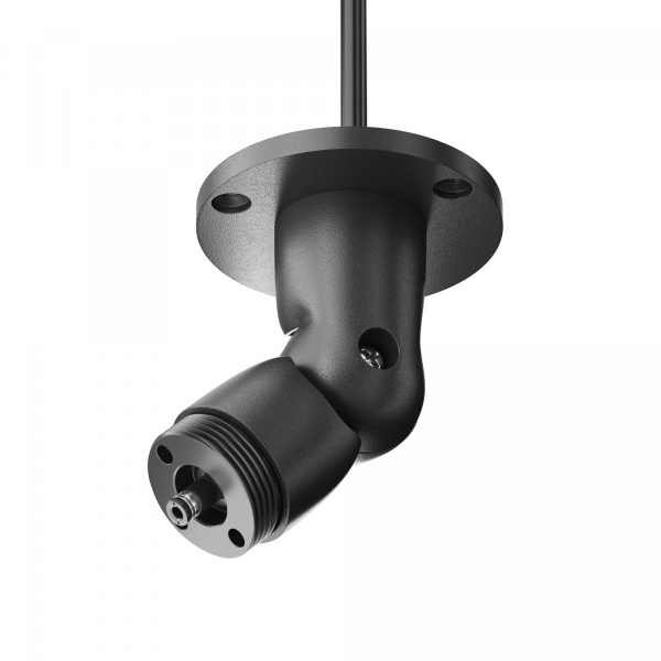 Шарнирное основание для накладного монтажа системы Shelf с вводом питания Maytoni Technical C027CS-P-B, черный