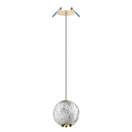 фото Золотой/металл/акрил Подвес LED 5W 4000K 390лм CRYSTAL L-VISION, арт. 5008/5LA