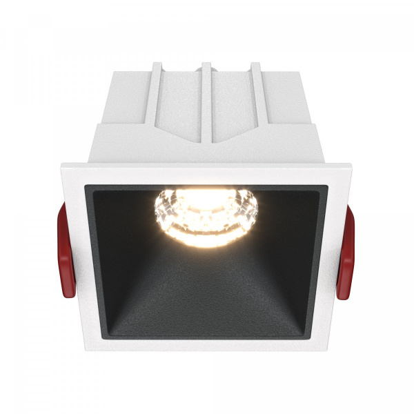 Встраиваемый светильник Maytoni Technical Alfa LED DL043-01-10W3K-SQ-WB, белый