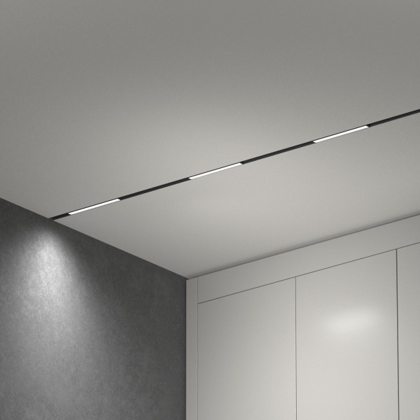 Slim Magnetic L01 Трековый светильник 10W 4200K черный 85000/01