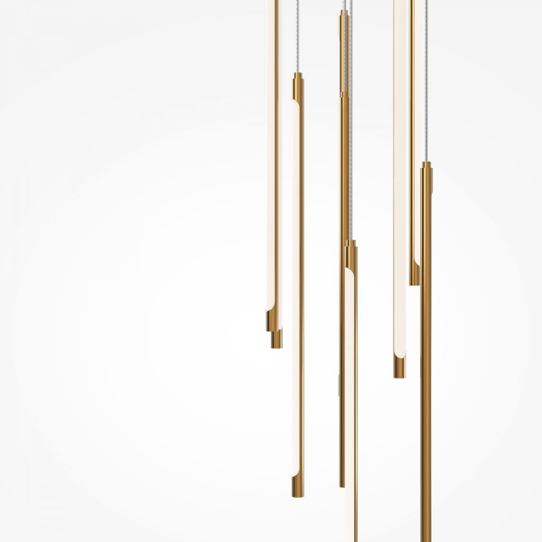 фото Подвесной светильник Maytoni Light stick MOD236PL-L54BS3K, латунь