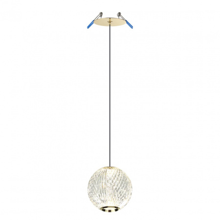 фото Золотой/металл/акрил Подвес LED 5W 4000K 390лм CRYSTAL L-VISION, арт. 5008/5LA