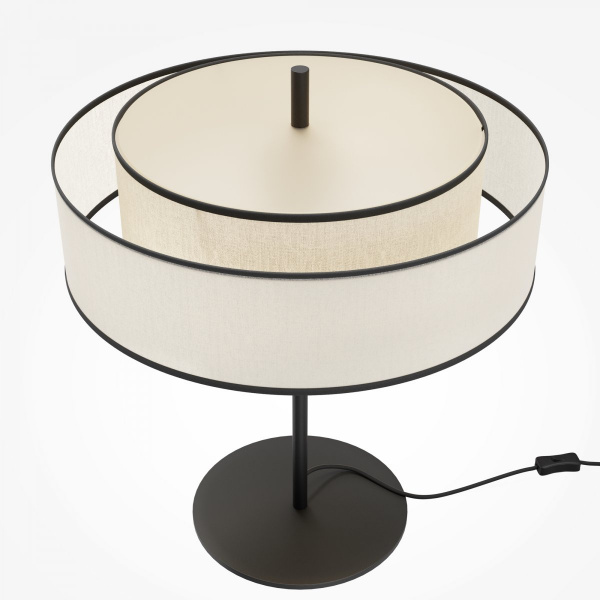 фото Настольный светильник Maytoni Bergamo MOD613TL-02W, черный