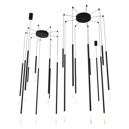 фото Черный/белый, металл/акрил Люстра LED 27W 3000K 220V STICK LEDIO, арт. 8400/27L