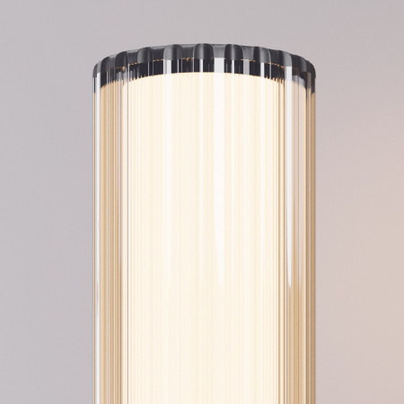 фото Уличный настенный светильник Maytoni Outdoor Rib O502WL-01B, черный