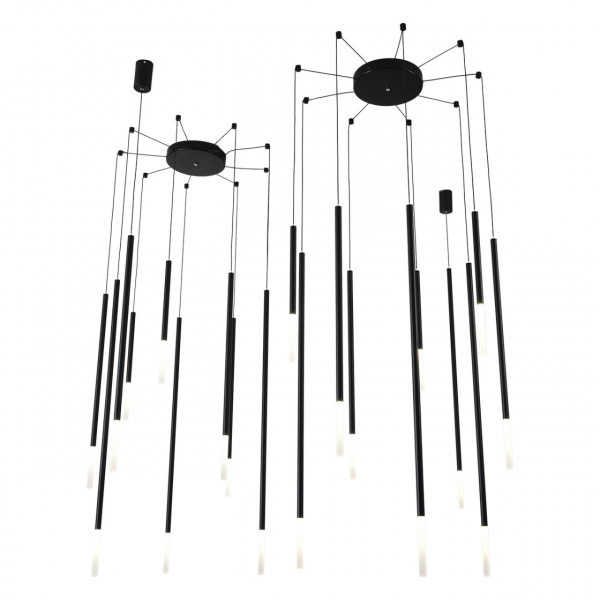 фото Черный/белый, металл/акрил Люстра LED 27W 3000K 220V STICK LEDIO, арт. 8400/27L