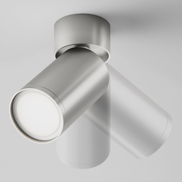 фото Потолочный светильник Maytoni Technical FOCUS S C050CL-U-1S, матовое серебро