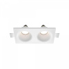 Встраиваемый светильник Maytoni Technical Gyps Modern DL002-DW-02-W, белый