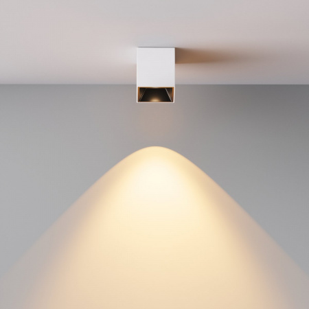 фото Потолочный светильник Maytoni Technical Alfa LED C064CL-5W2.7K-SQ-WB, белый