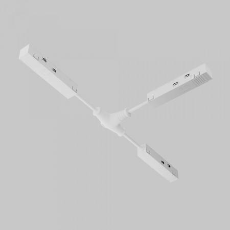 фото Коннектор питания Т-образный Exility белый Maytoni Technical TRA034CWT-42W