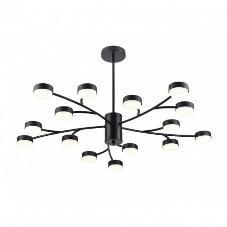 фото Черный, металл Люстра LED GX53 15*7W 220V TORINA COMFI, арт. 8117/15
