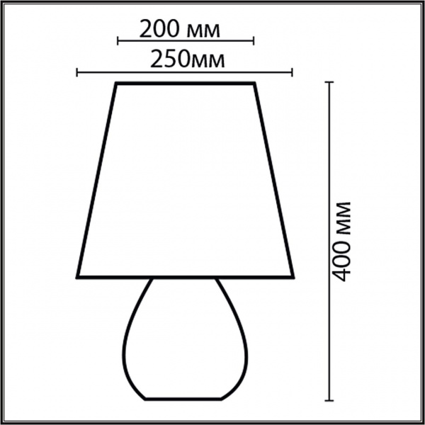 фото Белый, керамика/текстиль Настольная лампа E27 1*60W 220V SONA COMFI, арт. 8120/1T