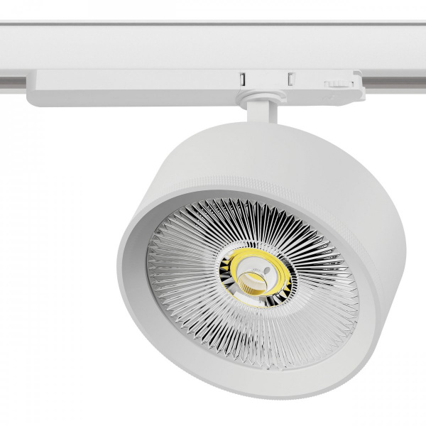 фото Светильник для трековой системы Quattro LED 35W с управлением TRIAC Alta Pro, белый Lightstar A5736TRIAC