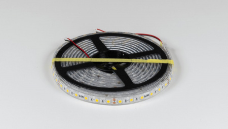 фото Светодиодная лента 5050, 60 LED/м, 14,4 Вт/м, 24В, IP68, Цвет: Теплый белый, SWG560-24-14.4-WW-68-M, катушка 5 м