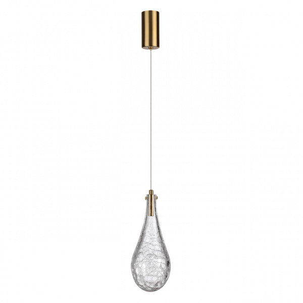Светильник античная бронза/стекло/металл IP20 LED 4W 300Лм 3000K 180° 220V BRAID L-VISION, арт. 7147/5L