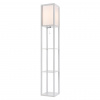 фото Белый, дерево/текстиль Торшер Е27 1*60W 220V PRACTIC COMFI, арт. 8089/1F