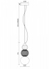 фото Подвесной светильник Maytoni Collar P069PL-L16CH3K, хром