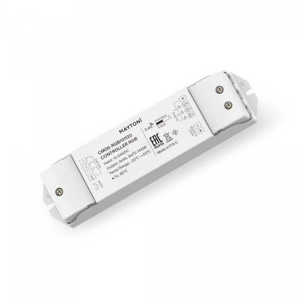 Контроллер для светодиодной ленты RGB/CCT/DIM 216Вт/432Вт/864Вт Maytoni 01120, белый
