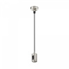 Подвес тросовый Hang с вводом питания Flarity платина Maytoni Technical TRA157SW-B1-PT