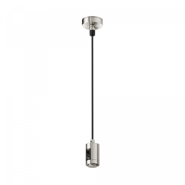 Подвес тросовый Hang с вводом питания Flarity платина Maytoni Technical TRA157SW-B1-PT