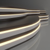 Светодиодный гибкий неон 24 В 10 Вт/м 120 Led/м 2835 IP65, теплый белый 3300K, 5м 24V 10W 120Led