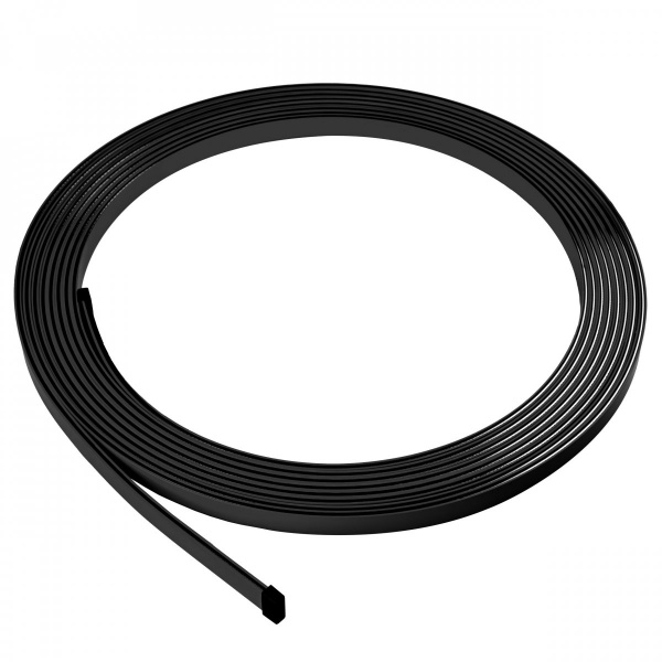 фото Шинопровод гибкий 48V 20м черный Due Hermes Lightstar 510207