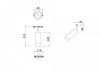 фото Трековый светильник Maytoni Technical Focus LED TR019-2-7W4K-MG, черный