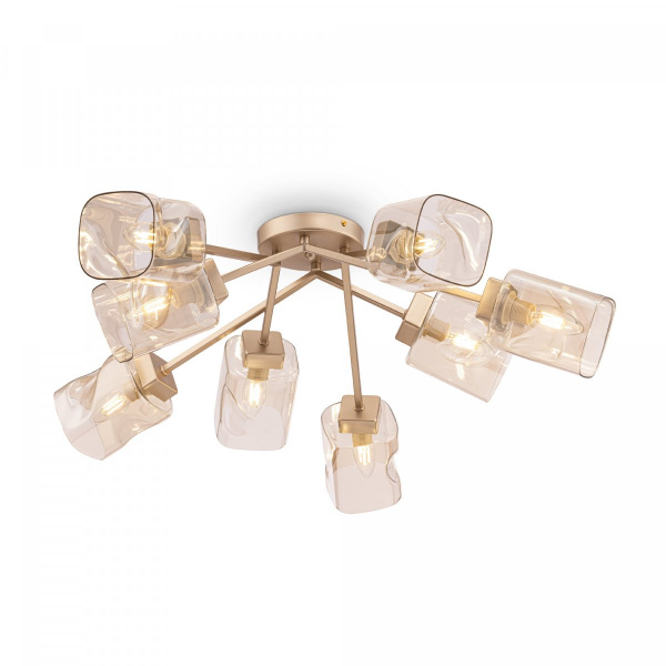 Потолочный светильник Freya Isabella FR5095CL-08G, матовое золото