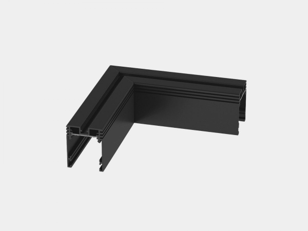 Коннектор угловой потолочный SWG SY Черный Муар,Серебро, SY-601901-CN-BLMR-PCB