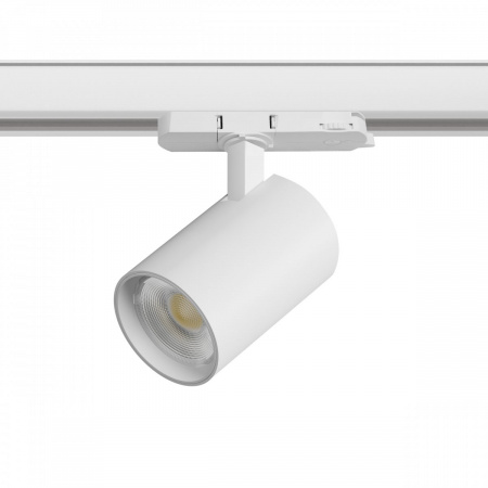 фото Светильник для трековой системы Quattro LED 24W с адаптером Alta Base, белый Lightstar A5246QT