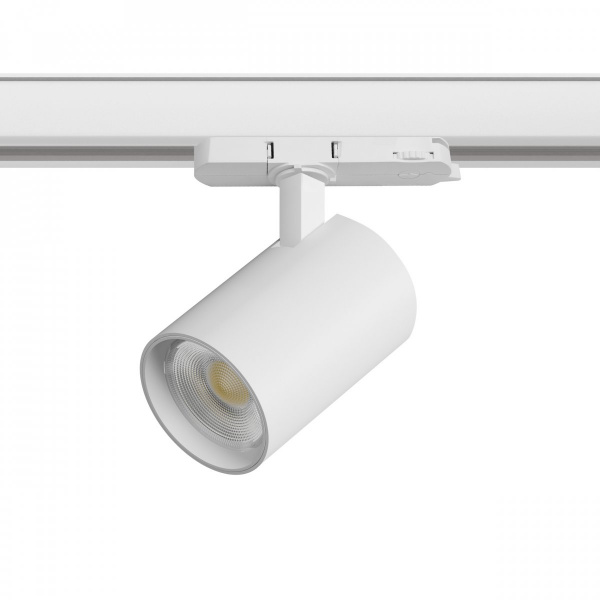 фото Светильник для трековой системы Quattro LED 24W с адаптером Alta Base, белый Lightstar A5246QT