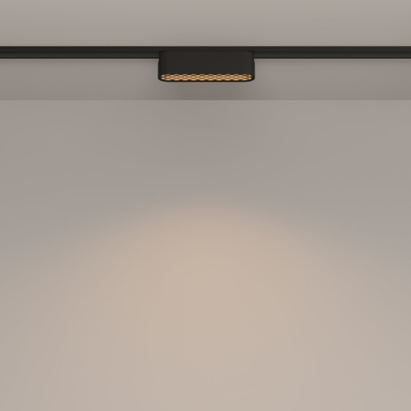 фото Трековый светильник Maytoni Technical Basis Grid TR084-1-6W3K-B, черный