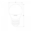 фото Светодиодная лампа Mini Classic LED 9W 3300K E27 BLE2762