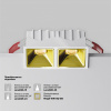 фото Встраиваемый светильник Maytoni Technical Alfa LED DL043-02-10W3K-SQ-W-1, белый