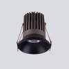 фото Встраиваемый точечный светодиодный светильник 25026/LED 7W 4200K BK черный