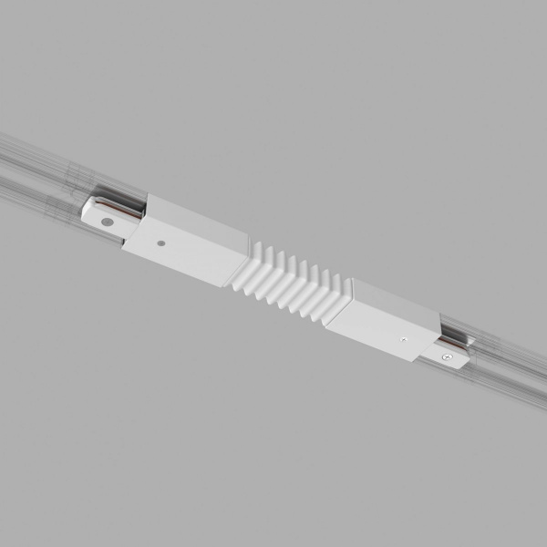 фото Гибкий коннектор для однофазного шинопровода белый TRC-1-1-FLEX-WH