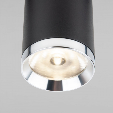 фото Slim Magnetic R06 Трековый светильник 10W 4200K Ringe черный/серебро 85506/01