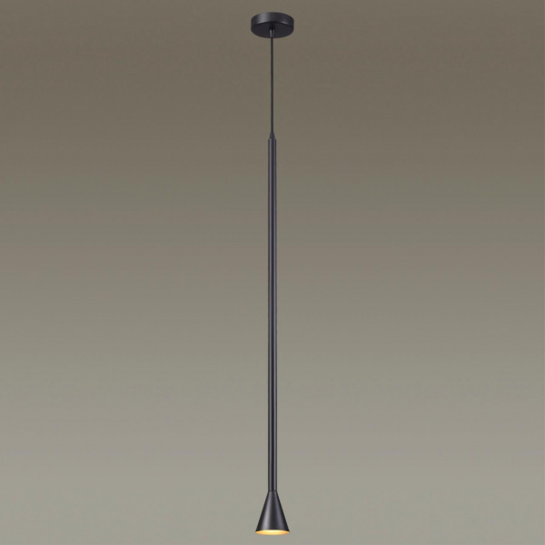 фото Черный/металл Подвесной светильник LED GU10 7W 220V PIPA HIGHTECH, арт. 3884/1B