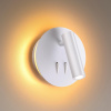 фото Бел/металл Наст-й свет-к с лампой д/чтения с выкл LED 9W 3000K 220V BEAM HIGHTECH, арт. 3912/9WL
