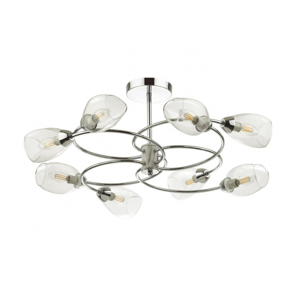 Хром Люстра потолочная E14 8*40W 220V ROMEO COMFI, арт. 4561/8C