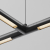 фото Тросовый подвес 1000мм с потолочной чашей для системы Shelf Maytoni Technical CA029SW-L1000-B, черный